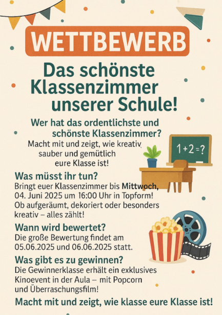Wettbewerb Klassenzimmer neuneu