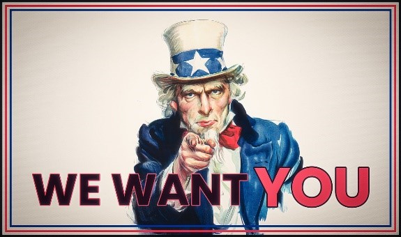 we want you